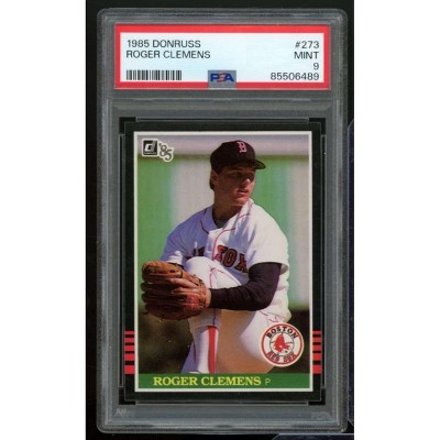 Roger Clemens Rookie Card 1985 Donruss #273 PSA 9