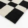 Balta Rugs Abstract Checkered Grid Plush Shag Area Rug - 4 of 4