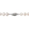 EVERLY JEWELRY | Sterling Silver 6.5-7mm Cultured Freshwater Pearl Strand Necklace, 18" - 3 of 4