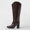 Women’s Cairo Boots with Memory Foam Insole – A New Day™ Brown - 2 of 3