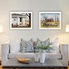 2- Piece Vignette Autumn Greetings White Framed Wall Art for Living Room, Bedroom Wall Art Print for Home Decor by Billy Jacobs - 3 of 4