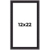 PosterPalooza | Antique Red Picture Frame - UV Acrylic, Foam Board Backing, Hanging Hardware - 2 of 4