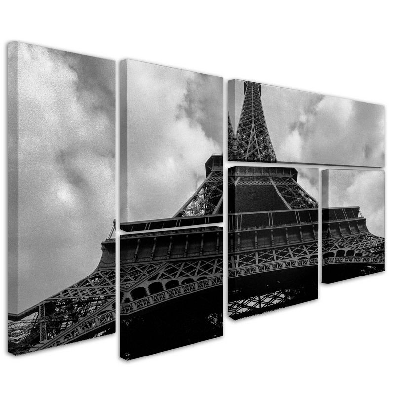 6pc Eiffel I by Moises Levy - Trademark Fine Art, 3 of 6