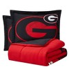 NCAA Georgia Bulldogs Comforter & Pillow Sham Set - 2 of 4