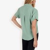 Anna-Kaci Women's Short Sleeve Button Down Shirt With Front Pocket And Notched Collar - 4 of 4
