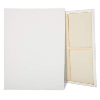 4x4 Wood Canvas Boards for Painting, Blank Deep Cradle Canvas for Art  Projects (6 Pack, 0.85 In Thick) 