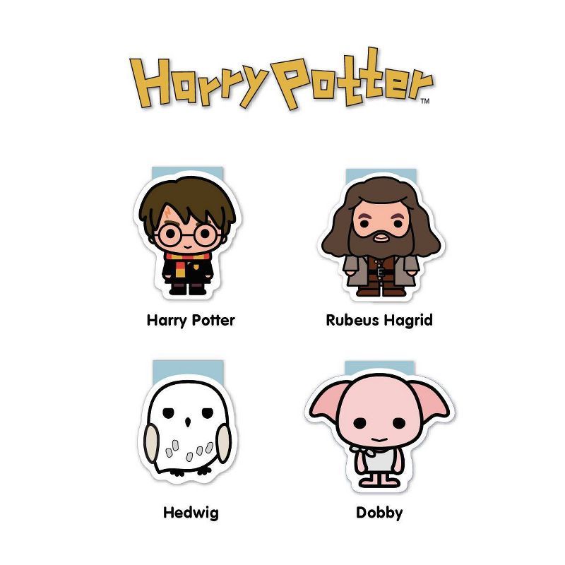 Harry Potter Chibi Hogwarts Page Clips, 2 of 5