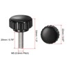 Unique Bargains Plastic Threaded Bolt Knurled Clamping Knob Thumb Screws 6 Pcs - 2 of 4