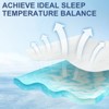 Vipbear 3 Inch Firm Memory Foam Mattress Topper for Pain Relief Full Size 74x53 Inch Bed Topper with Breathable Cover Non-Slip,Oeko-Tex Certified - 4 of 4