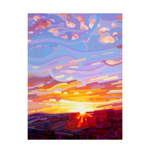Canvas Wall Art - Mandy Budan 'Firefall' Wall Art for Living Room, Bedroom, or Office Décor by Trademark Fine Art - 24 x 32 Inches - 1 of 4
