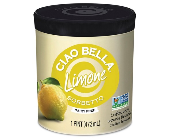 Ciao Bella Limone Frozen Sorbetto - 16oz