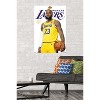 Trends International NBA Los Angeles Lakers - LeBron James Feature Series 23 Unframed Wall Poster Prints - 2 of 4