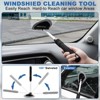 Aoibox 13Pcs Car Interior Cleaning Kit with Windshield Cleaner, Detailing Brushes, Cleaning Gel & Microfiber Towels for Women & Men - 3 of 4