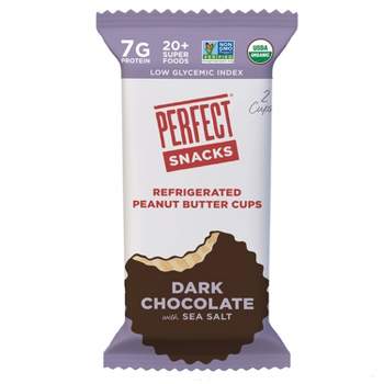 Perfect Snacks Dark Chocolate Sea Salt Peanut Butter Cups - 1.4oz/2ct