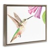 Stupell Industries Hummingbird & Bluebell Flower, 31" x 25" - 3 of 4