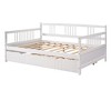 Sapphtopaz Daybed Bed Frame with Wood Slat Support and Strong Legs Beds for Apartment, Bedroom - 2 of 4