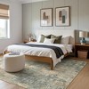 Abynow Medallion Distressed Persian Indoor Area Rug - 2 of 4