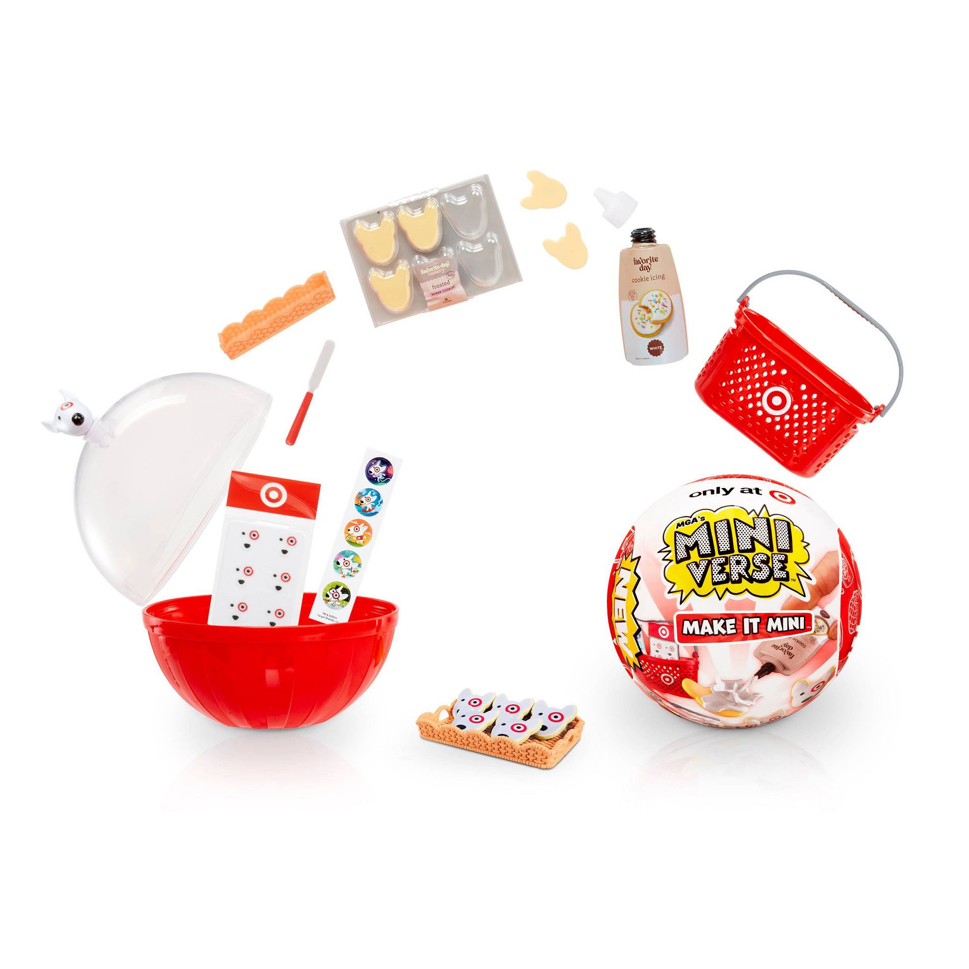 MGA's Miniverse Make It Mini Target Food Favorites: Creativity Miniature Figure with Accessories, Bratz License
