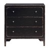 Crosby Contemporary 3 Rounded Edged Door Storage Chest Burnished Black - Treasure Trove: Pine & MDF, No Assembly Required - 2 of 4
