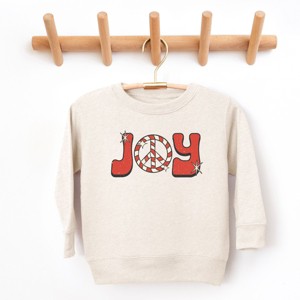The Juniper Shop Joy Peace Sign Toddler Sweatshirt - 1 of 4