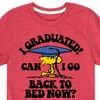 Boys' - Peanuts - Woodstock I Graduated! Can I Go Back to Bed Now? Short Sleeve Graphic T-Shirt - 2 of 4