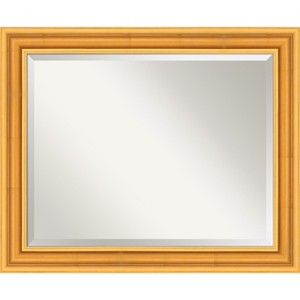 Amanti Art Sierra Beveled Wood Framed Bathroom Vanity Wall Mirror - 1 of 4