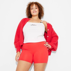 Women's High-Rise ButterBliss Bike Shorts - Wild Fable™ - 1 of 3