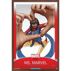 Trends International Marvel Comics - Ms. Marvel - Ms. Marvel #25 Framed Wall Poster Prints - 1 of 4