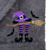Linum Home Textiles 100% Turkish Cotton Unisex Terry Embroidered Bath Robe - Hat-Broom-Legs - 3 of 3