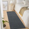 Area Rugs for Bedroom Living Room Rug Non-Shedding Non-Slip Floor Carpet Soft Modern Waves Textured Rugs for Dining Room Kitchen Home Office Nursery - 2 of 4