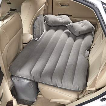The Lakeside Collection On-The-Road Car Air Mattress with Pump and Necessary Care Accessories