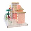 Cody Foster 7.0 Inch Pink Palm Spring House Christmas Putz House , Christmas Decor Mid Century Modern (1PC) - 4 of 4