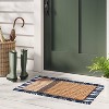 1'6" x 2'6" Poly Rope Stripe Outdoor Door Mat Neutral - Threshold™ designed with Studio McGee - image 2 of 4