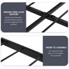 Platform Bed Frame with Velvet Headboard - 3 of 4