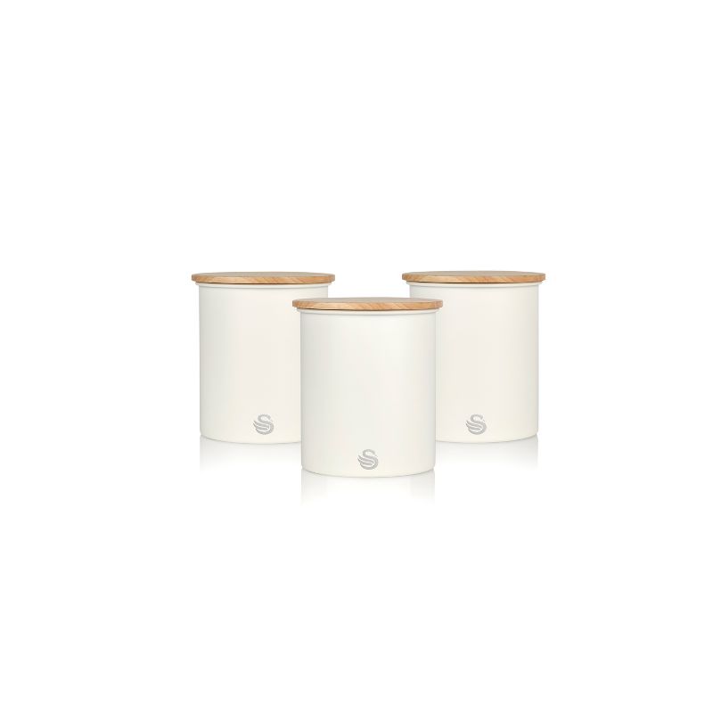 Swan Nordic Set of 3 Cannisters, 1 of 7