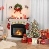 Acekool 36" Snow-Glow Tabletop Tree: Instant Seasonal Ambiance - 4 of 4