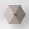 7.5' Round Outdoor Patio Market Umbrella - Room Essentials™ - 3 of 4