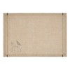 Raven Harvest Burlap Jute Placemat Set of 2 13x19 - 2 of 4