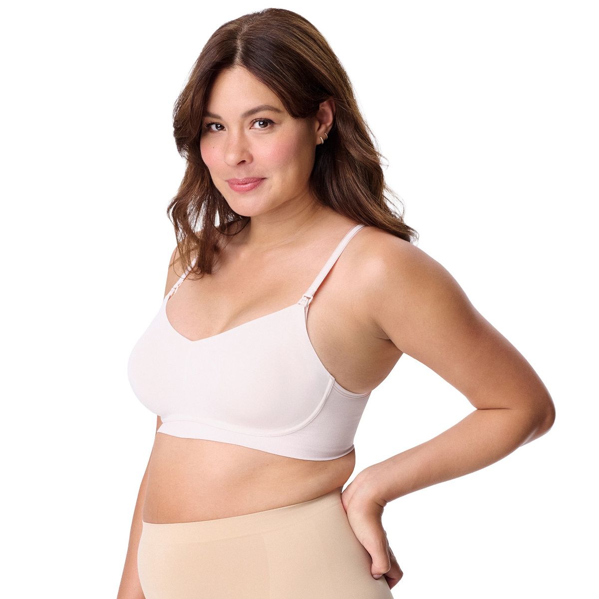 Motherhood Maternity Women's Maternity Wireless Micro Nursing Bra - thumbnail 7
