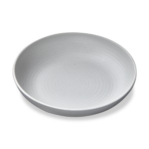 TAG Light Gray Brooklyn Melamine Plastic Dinning Butter/Bread Plate Dishwasher Safe Indoor/Outdoor 9.5x9.5 inch Set 4 - 1 of 2
