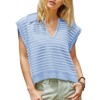 Women's Summer Sweaters  2025 V Neck Cap Sleeve Tops Sleeveless Sweater Vest - 3 of 4