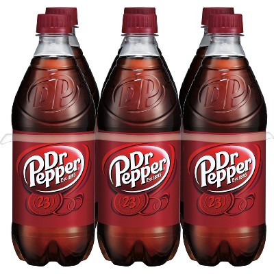 Dr Pepper® & Cream Soda Bottles, 6 pk / 16.9 fl oz - City Market