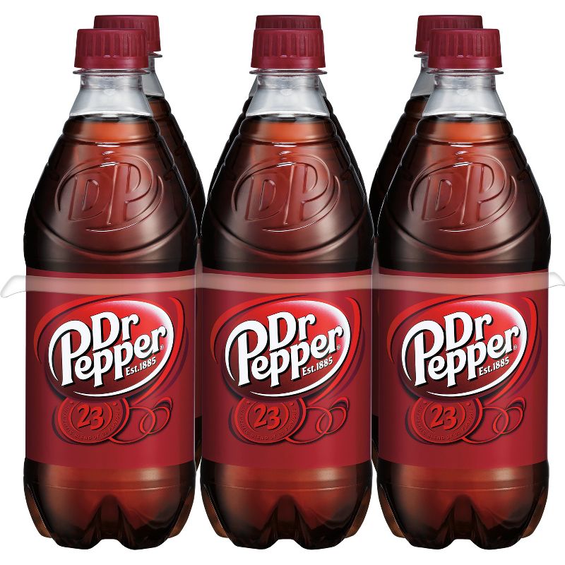 Dr Pepper Soda - 6pk/16 fl oz Bottles, 1 of 6