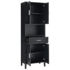 Kumasinova 70.9" Bathroom Storage Cabinet,Tall Storage Cabinet with Drawer,2 Adjustable Shelves,Cabinet for Bathroom, Living Room, Laundry Room - 2 of 4