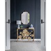 Vynxaria 19.7" x 36" Champagne Gold Decorative Wall Mirror with Notched Edges - 3 of 4