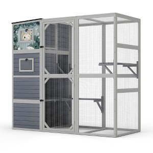 Sandinrayli Catio Outdoor Cat Enclosure,70