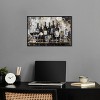 Notoriart Now Serving Champagne Bar Cart Art For Men Framed - 2 of 4