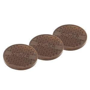 Set of 3 Copper Sewer Grates For WWE & AEW Wrestling Action Figures - 1 of 1