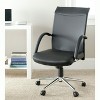 Dejana Desk Chair - Black - Safavieh - 2 of 4