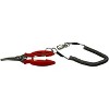Amber Fight Gear Stainless Steel Fishing Pliers Set with Hook Remover, Braid Cutters, and Split Ring Tip - Saltwater Resistant Tools for Anglers, Red - 2 of 4